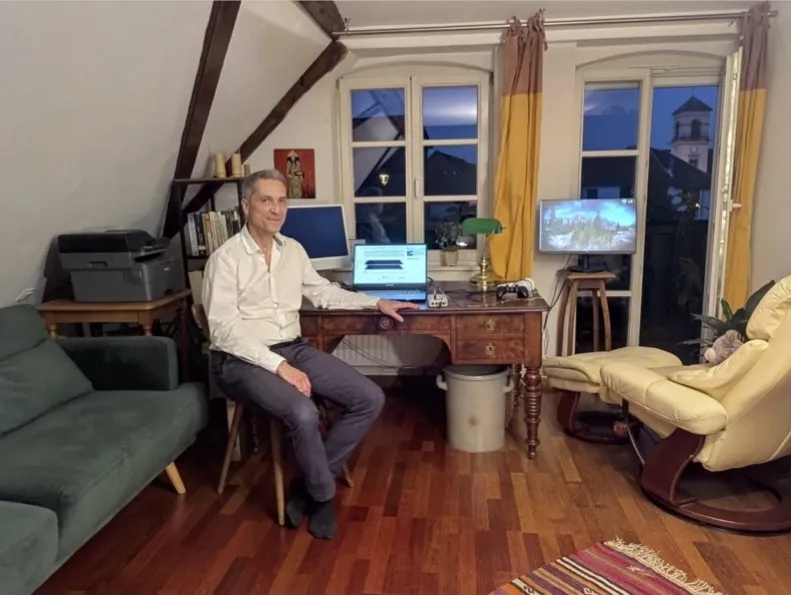 Sébastien au cabinet